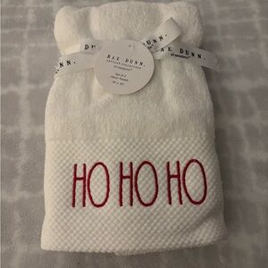 Rae Dunn Artisan Collection White Hand Towels